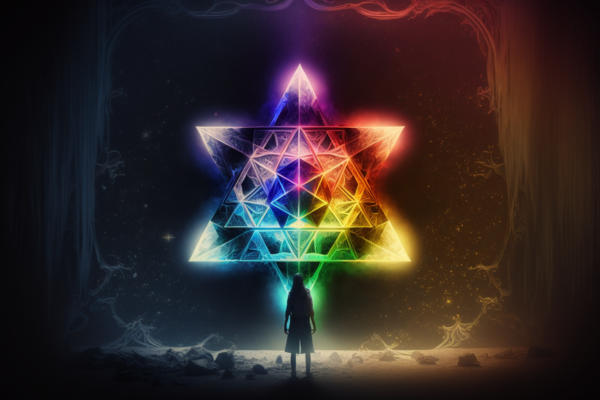 Alexander1111art rainbow merkabah with meditating person divine 0074fe97 e7e1 4bed 8c42 698fa11332a4