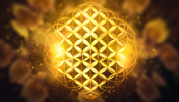 Alexander1111art meditation flower of life symbol yellow glowin ffb3b9f5 0260 4498 9fbc 24e35bbfcf45